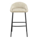 Elements International Braylon BBY300BSE Bar Stool - Khaki IMAGE 2