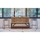 Elements International Cruz BCZ400BSE Bar Stool - Brown IMAGE 8