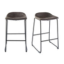Elements International Cruz BCZ900BSE Bar Stool - Gray IMAGE 7