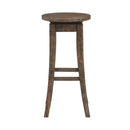 Elements International Finn DFN100BSWSBTWE 30" Swivel Backless Bar Stool IMAGE 2