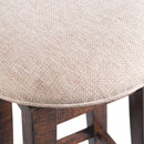 Elements International Jax DJX100BSWSBTFE 30" Swivel Backless Bar Stool IMAGE 5
