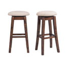 Elements International Jax DJX100BSWSBTFE 30" Swivel Backless Bar Stool IMAGE 9