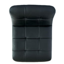 Elements International Melanie BML800BSE Bar Stool - Black IMAGE 4