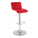 Elements International Melanie BML500BSE Bar Stool - Red IMAGE 1