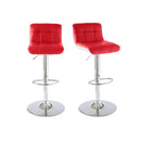 Elements International Melanie BML500BSE Bar Stool - Red IMAGE 9