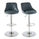 Elements International Melissa BMS900BSE Bar Stool - Gray IMAGE 8