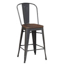 Elements International Moon BMO100CHE Bar Stool IMAGE 1