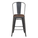 Elements International Moon BMO100CHE Bar Stool IMAGE 2