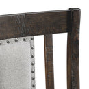 Elements International Morrison DMO100BSBTFE 30" Slat Back Bar Stool IMAGE 4