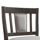 Elements International Morrison DMO100BSBTFE 30" Slat Back Bar Stool IMAGE 5