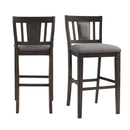 Elements International Morrison DMO100BSBTFE 30" Slat Back Bar Stool IMAGE 9