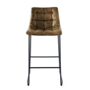 Elements International Seth BSH400BSE Bar Stool - Brown IMAGE 2