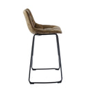 Elements International Seth BSH400BSE Bar Stool - Brown IMAGE 3