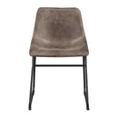 Elements International Wes BWS400SE Chair - Brown IMAGE 2