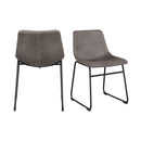Elements International Wes BWS900SE Chair - Gray IMAGE 9
