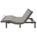 Coaster Furniture Clara 350131Q Queen Adjustable Bed Base - Grey and Black IMAGE 5