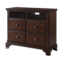 Elements International Canton Cherry CN600TV Media Chest IMAGE 2