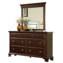 Elements International Canton Cherry CN600MR Dresser Mirror IMAGE 2
