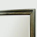 Elements International Chatham CH600DRMR Dresser and Mirror Set - Dark Walnut IMAGE 4