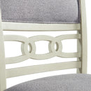 Elements International Amherst DAH750CSC Counter Height Side Chair - Bisque IMAGE 8