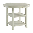 Elements International Amherst DAH750CT Counter Height Dining Table - Bisque IMAGE 1