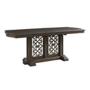 Elements International Chesley DCL100CTB Counter Height Dining Table IMAGE 2