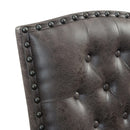 Elements International Gramercy DGC500CLSC Tufted Tall Back Side Chair IMAGE 4