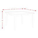 Elements International Kayla DKY350CT Counter Height Dining Table with Storage IMAGE 14
