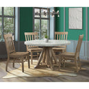 Elements International Lakeview CDLW180RDT Round Dining Table IMAGE 7