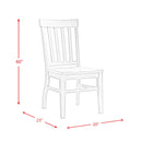 Elements International Lakeview CDLW100SC Side Chair IMAGE 10