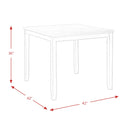 Elements International Martin Gray DMT3005CS 5 pc Counter Height Dinette IMAGE 17