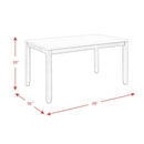 Elements International Martin Gray DMT3005DS 5 pc Dinette IMAGE 19
