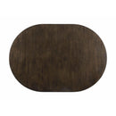 Elements International Max DMX950PT Counter Height Dining Table - Walnut IMAGE 3