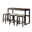 Elements International Caesar TCA100BTSP 4 pc Counter Height Dinette IMAGE 1