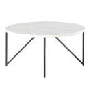 Elements International Cedric CCR100CT Round Coffee Table IMAGE 3
