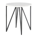 Elements International Cedric CCR100ET Round End Table IMAGE 1