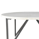 Elements International Cedric CCR100ET Round End Table IMAGE 6