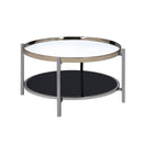 Elements International Edith CEH100CT Round Coffee Table IMAGE 1