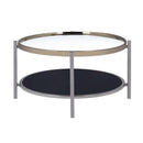 Elements International Edith CEH100CT Round Coffee Table IMAGE 3