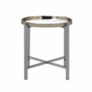 Elements International Edith CEH100ET Round End Table IMAGE 2