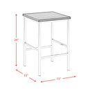 Elements International Ezra 4 pc Counter Height Dinette IMAGE 16