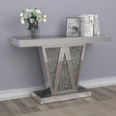 Coaster Furniture Crocus 951786 Rectangular Mirrored Entryway Console Table - Silver IMAGE 7