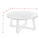 Elements International Industrial 3PC Occasional Table Set IMAGE 11