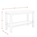 Elements International Kansas CKS100STE Sofa Table IMAGE 11