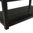 Elements International Marcello CML100CTE White Marble Rectangle Coffee Table IMAGE 5