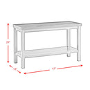 Elements International Stafford CSD800ST Rectangle Sofa Table IMAGE 9