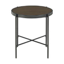 Elements International Vienna CSO100ETWD End Table with Wooden Top IMAGE 2