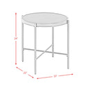 Elements International Vienna CSO100ETWD End Table with Wooden Top IMAGE 7