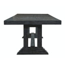 Elements International Condesa Grey MDCD300 Dining Table IMAGE 2