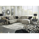 Signature Design by Ashley Colleyville 54405S14 5 pc Power Reclining Sectional with Chaise IMAGE 5